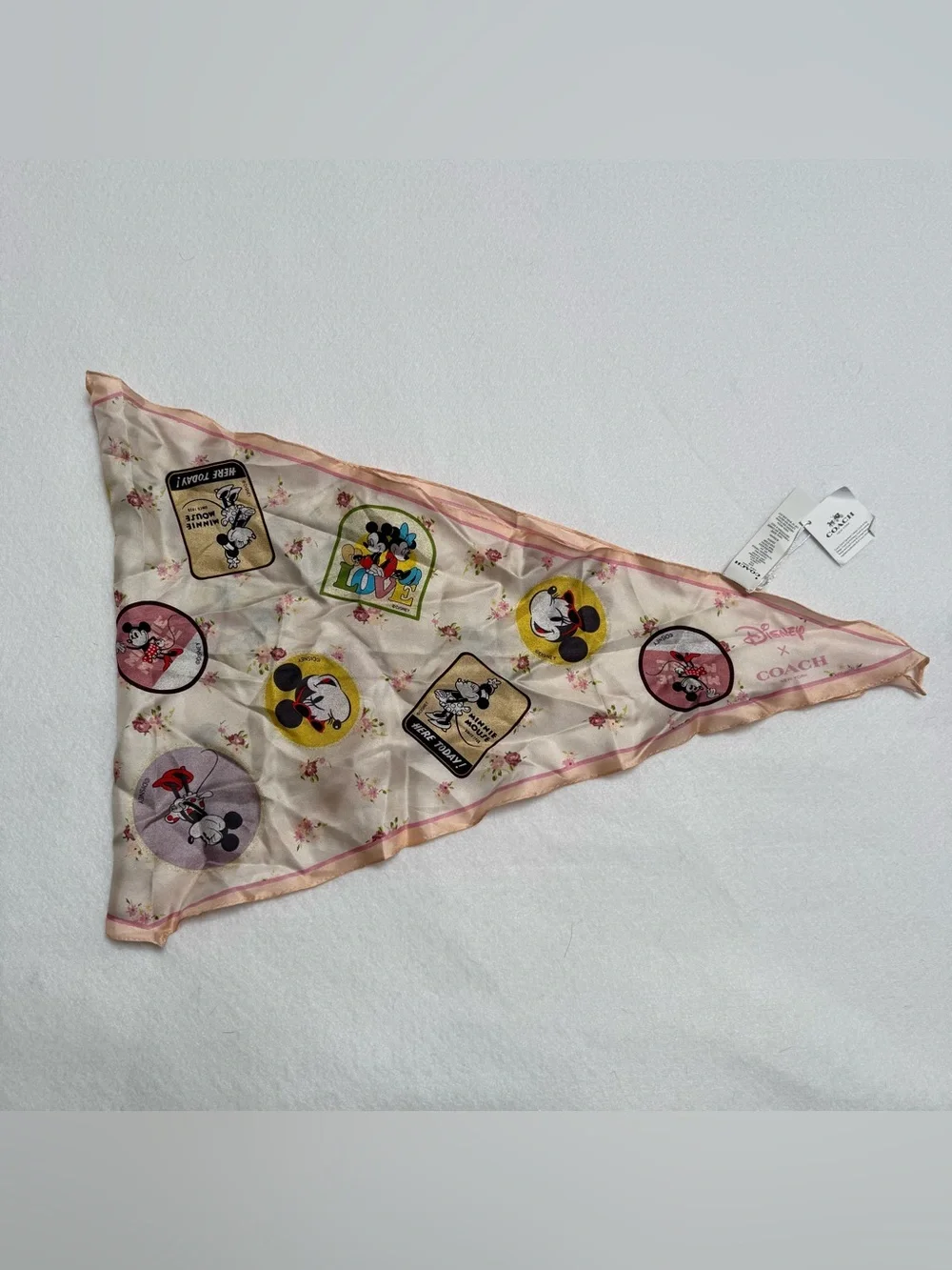 Disney x Coach Silk Scarf